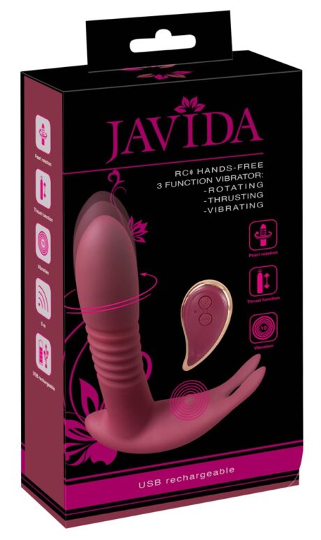 Vibrator Javida Hands-Free 3 Funcții cu Telecomandă
