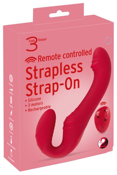 You2Toys Strap-On fără Ham 3 cu Telecomandă