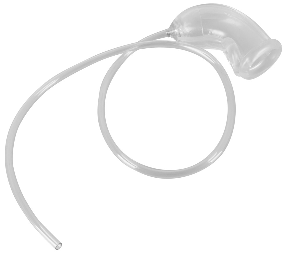 Piss Play Manșon Transparent pentru Penis cu Tub 80 cm - imagine 3