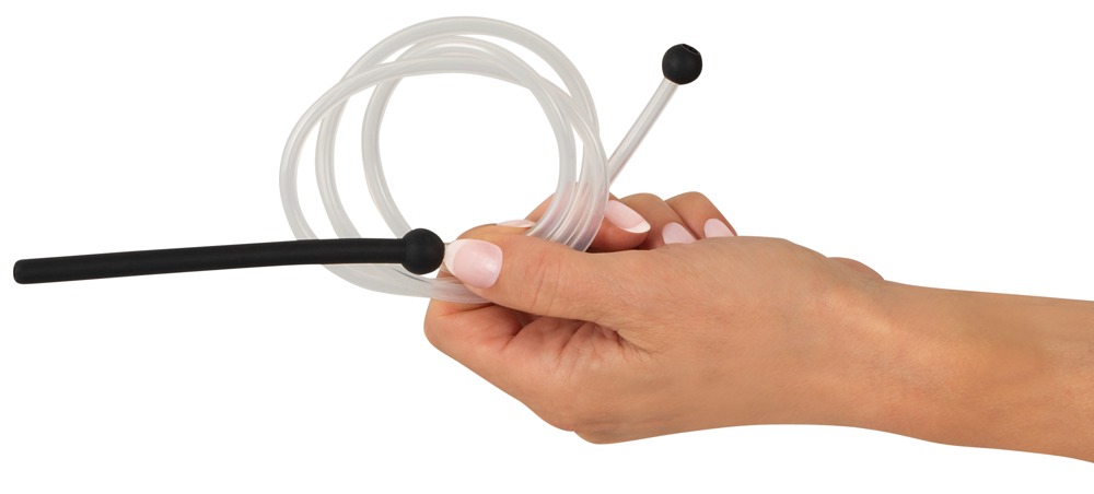PenisPlug Piss To Mouth Dilatator cu Tub 88 cm - imagine 4