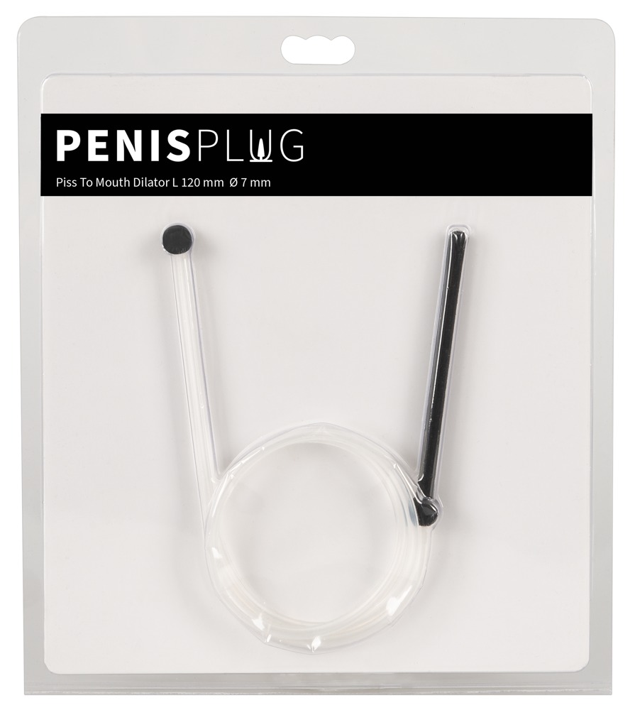 PenisPlug Piss To Mouth Dilatator cu Tub 88 cm