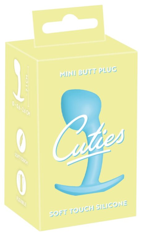 Plug Anal Cuties Mini Albastru – Stimulare Prostatică