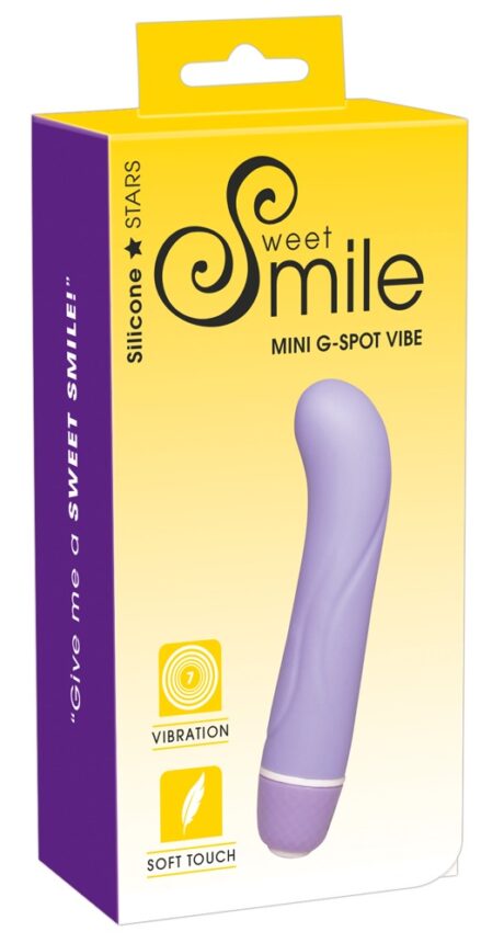 Mini Vibrator Sweet Smile Mini-G pentru Punctul G – 7 Niveluri