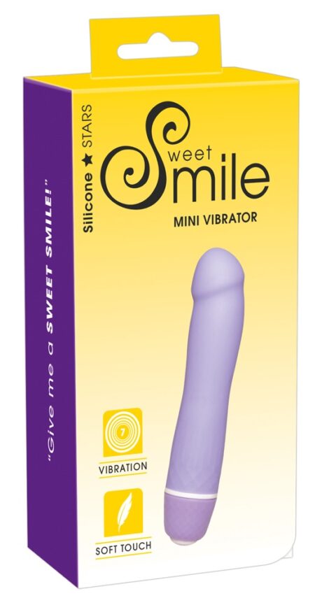 Vibrator Realist Sweet Smile Sweety Mov – 7 Moduri de Vibrație