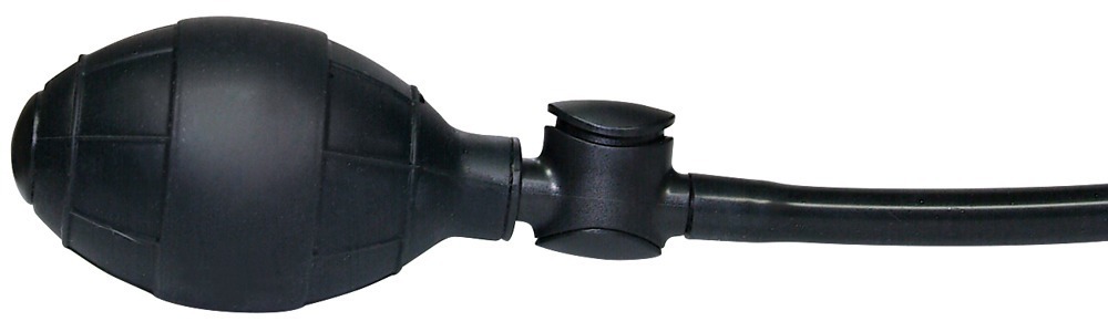 True Negru Dop Anal Vibrant Gonflabil cu 7 Trepte - imagine 5