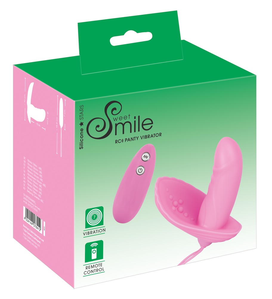Sweet Smile Shelly RC Vibrator pentru Chiloți cu Telecomandă 7 Moduri