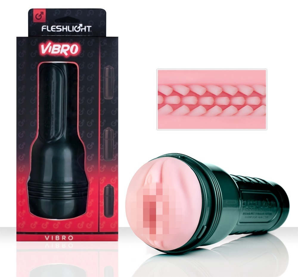 Vibro Lady Touch Roz Masturbator cu Vibrații Real Feel Super Skin - imagine 6