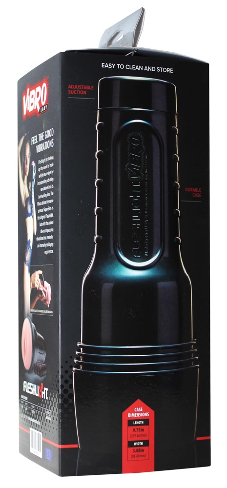 Vibro Lady Touch Roz Masturbator cu Vibrații Real Feel Super Skin - imagine 4