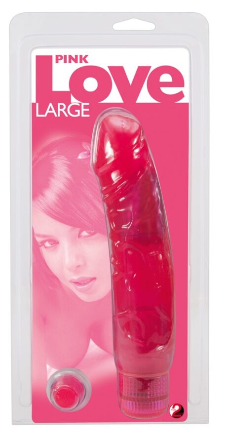 Vibrator Realist Large Love Roz – Flexibil, 22 cm