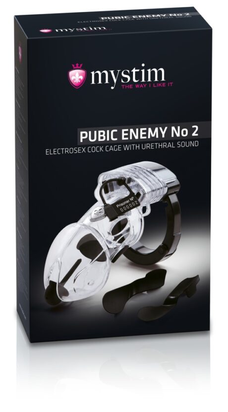 Cască de Castitate Pubic Enemy No. 2