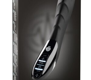 Sizzling Simon Black Edition Vibrator cu Electrostimulare și 8 Programe, Negru