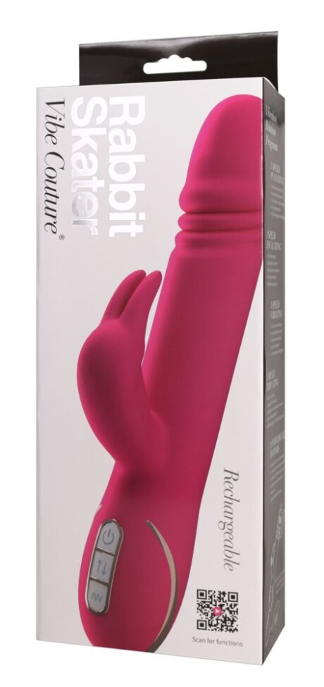 Vibrator Rabbit reîncărcabil cu funcție thrust