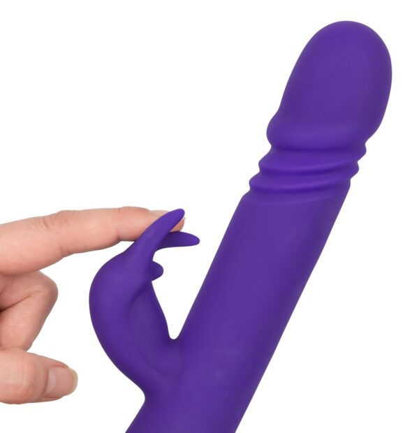 Vibrator Rabbit reîncărcabil cu funcție thrust - imagine 13
