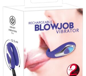 Blow Job Vibe Mov Vibrator pentru Sex Oral cu 5 Moduri de Vibrații