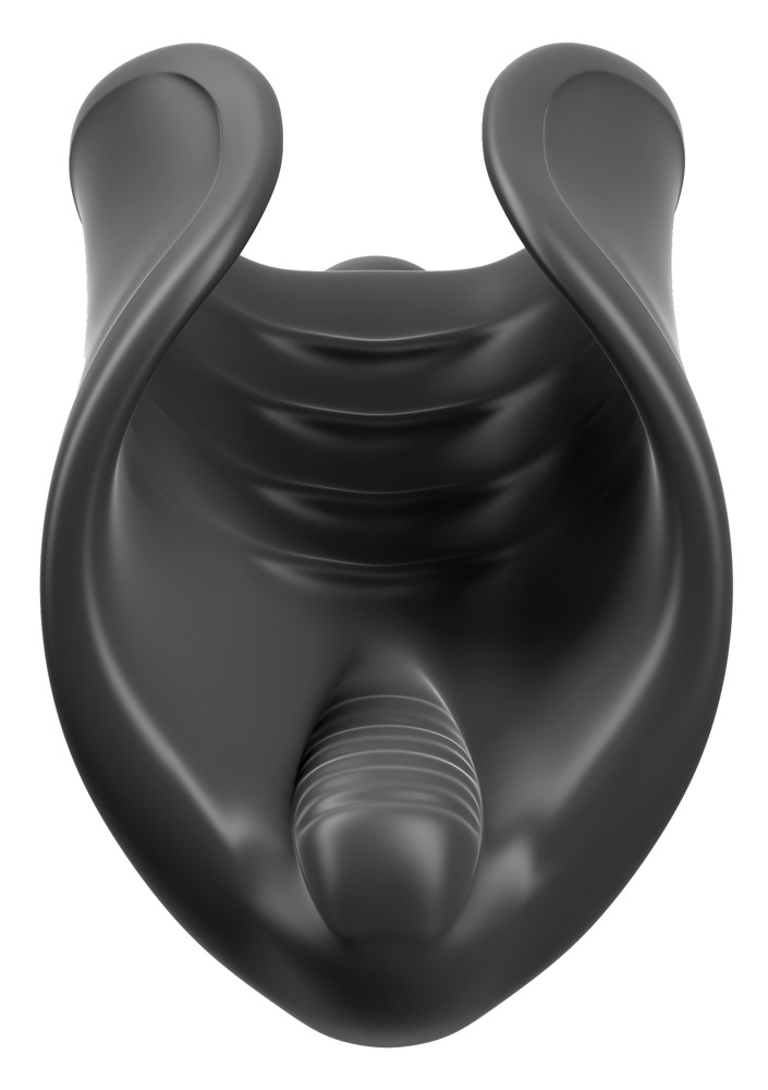 PDX Elite Vibrant Silicon Manșon Masturbator cu Vibrații - imagine 2