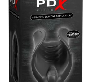 PDX Elite Vibrant Silicon Manșon Masturbator cu Vibrații