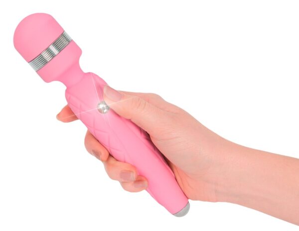 Aparat de Masaj Pillow Talk Cheeky – Vibrator Wand Reîncărcabil - imagine 4