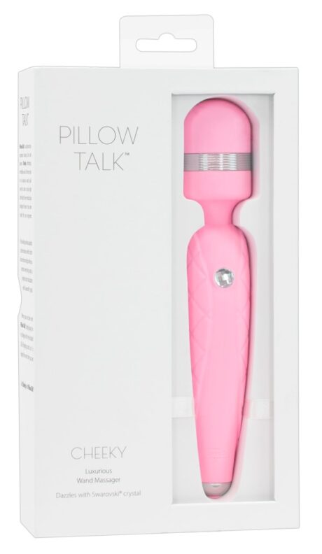 Aparat de Masaj Pillow Talk Cheeky – Vibrator Wand Reîncărcabil
