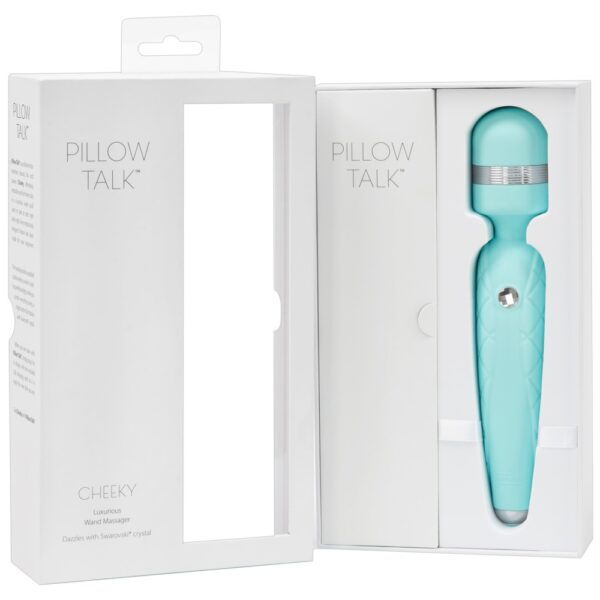 Aparat de Masaj Pillow Talk Cheeky – Vibrator Wand Reîncărcabil - imagine 12