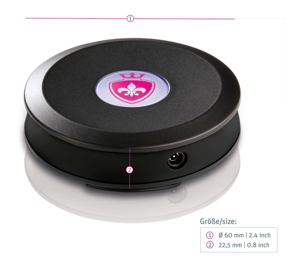 Sultry Sub Receptor Electrosex Reîncărcabil cu Telecomandă și Electrod - imagine 4