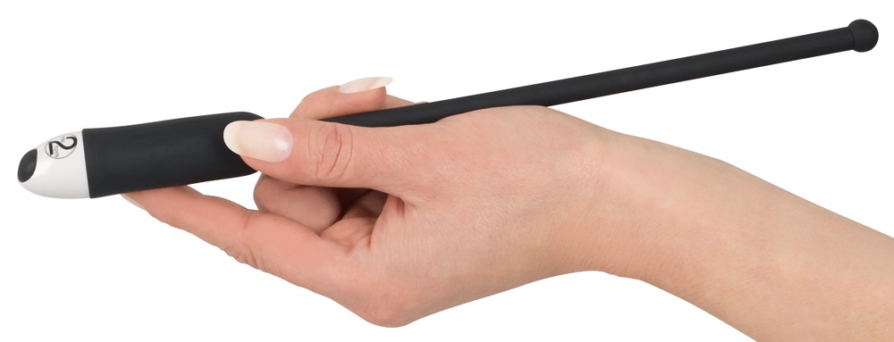 Silicon Dilator Extra Lung 27 cm cu Vibrații pentru Stimulare Uretrală și Prostată - imagine 4