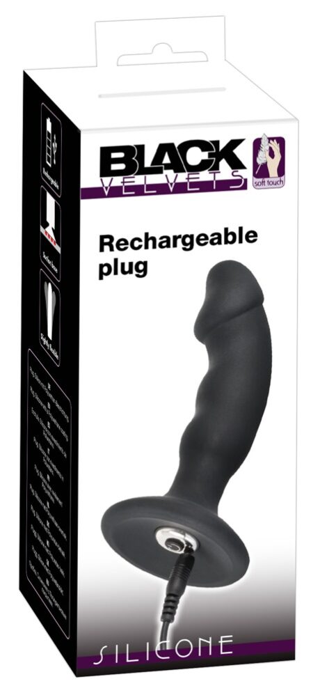 Plug Vibrant Reîncărcabil Black Velvets – 7 Moduri