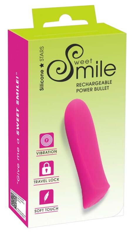 Mini Vibrator Sweet Smile Rechargeable Power – 7 Moduri
