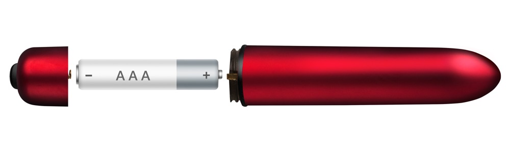 Scarlet Velvet Red Mini Vibrator cu 10 Moduri - imagine 4