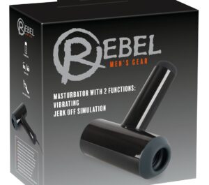 Rebel Masturbator cu 2 Funcții Vibrații și Mișcare Automată
