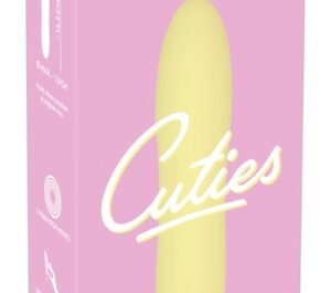 Mini Vibrator Cuties Galben – 7 Moduri de Vibrație
