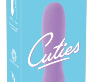 Cuties Mini Vibrator Mov cu 7 Moduri de Vibrație Reîncărcabil 12.5 cm