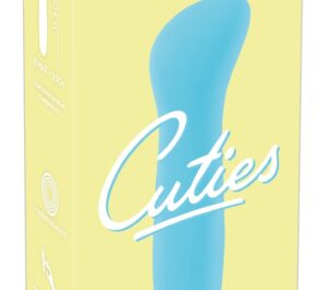 Mini Vibrator Cuties Albastru – 7 Moduri de Vibrație
