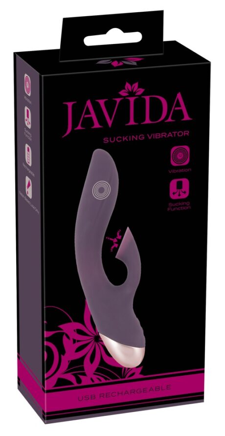 Vibrator Javida Sucking cu Stimulare Clitoridiană și Punct G – 12 Moduri
