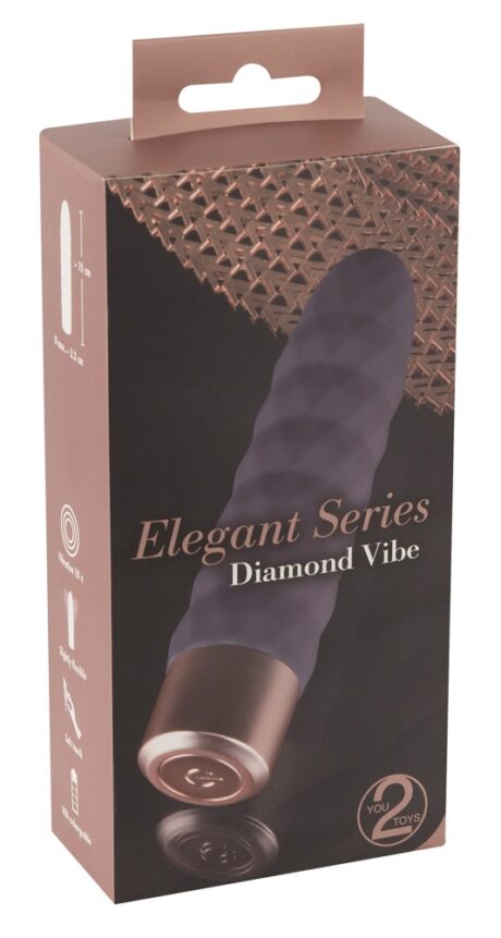 Vibrator Elegant Diamond Vibe – 10 Moduri de Vibrație