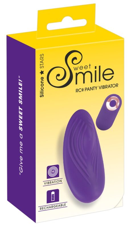 Sweet Smile RC Vibrator pentru Chilot cu Telecomandă, 10 Moduri de Vibrație
