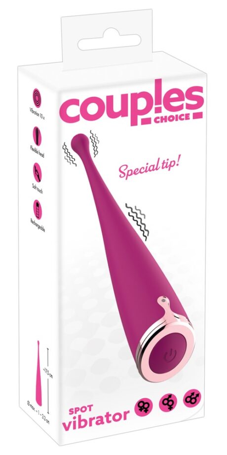 Vibrator Couples Choice Spot pentru Stimulare Precisă – 10 Moduri