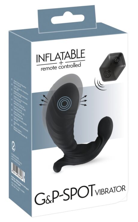 Vibrator Gonflabil RC pentru Punctul G și P cu Telecomandă – 7 Moduri
