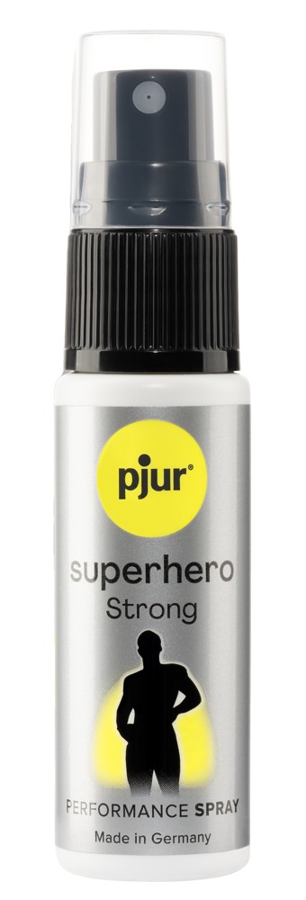 pjur Superhero Strong Spray 20 ml Spray Delay pentru Bărbați cu Extract de Ghimbir - imagine 2