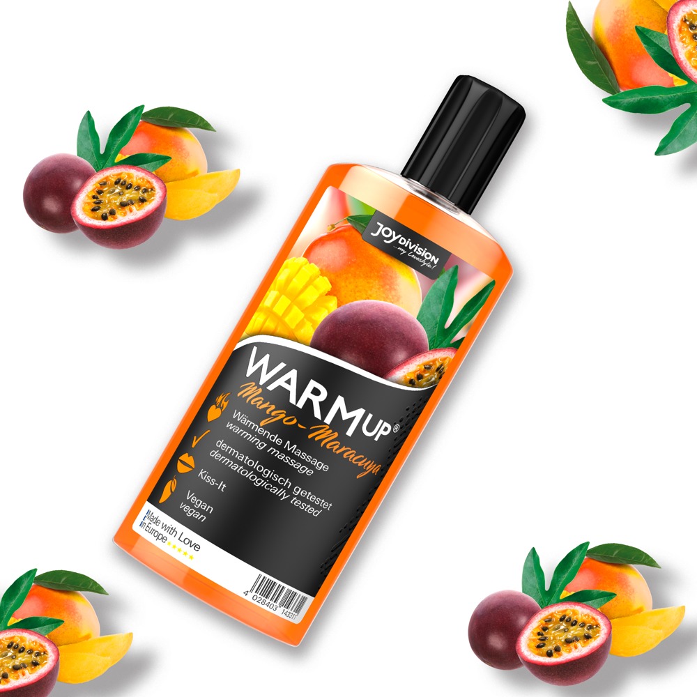 WARMup Mango Maracuya 150 ml Ulei de Masaj cu Efect de Încălzire - imagine 2