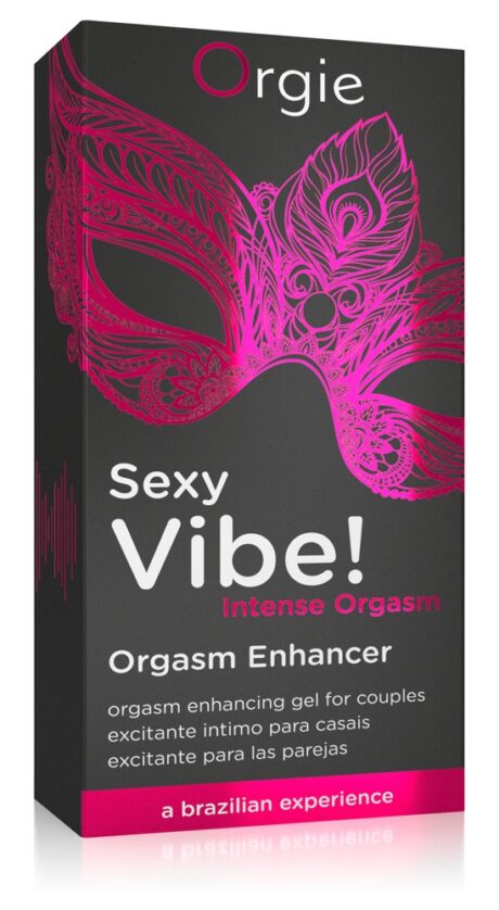 Gel Stimulant Intense Orgasm – Efect Cald, Rece și Furnicături, 15 ml