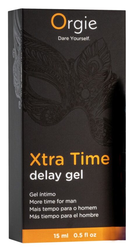 Gel Intim Xtra Time Delay pentru Bărbați – Efect de Întârziere, 15 ml