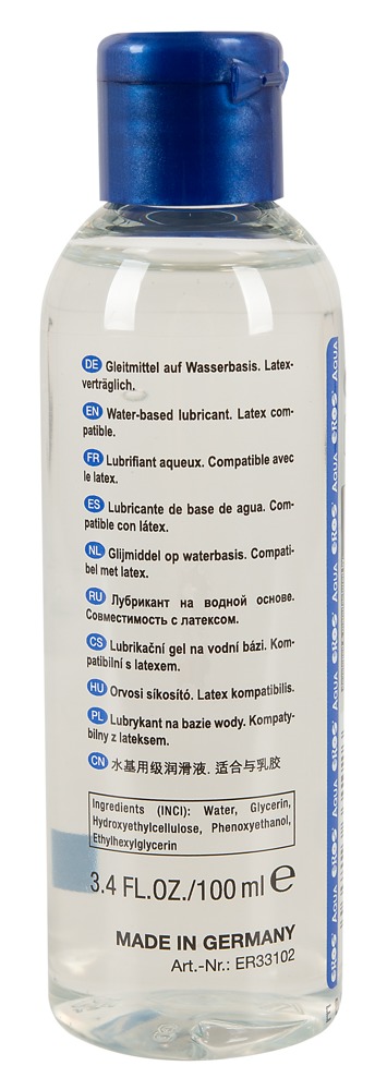 EROS Aqua Lubrifiant pe Bază de Apă Fără Parfum și Ulei - imagine 3
