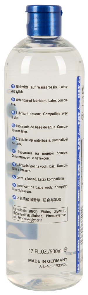 EROS Aqua Lubrifiant pe Bază de Apă Fără Parfum și Ulei - imagine 8