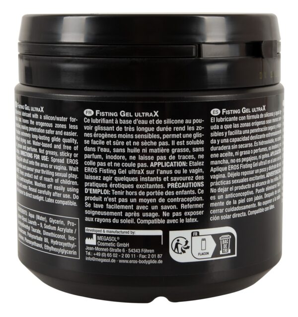 Fisting Gel UltraX EROS Lubrifiant pe Bază de Apă și Silicon - imagine 4