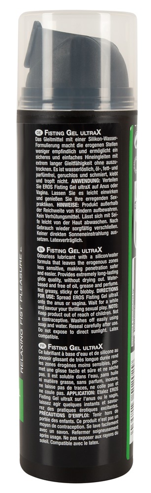 Fisting Gel UltraX EROS Lubrifiant pe Bază de Apă și Silicon - imagine 9