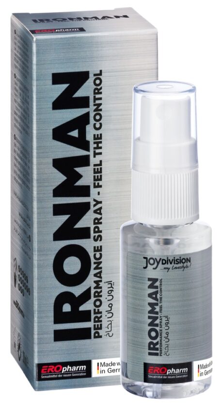 IRONMAN Spray pentru Prelungirea Plăcerii și Rezistență 30 ml