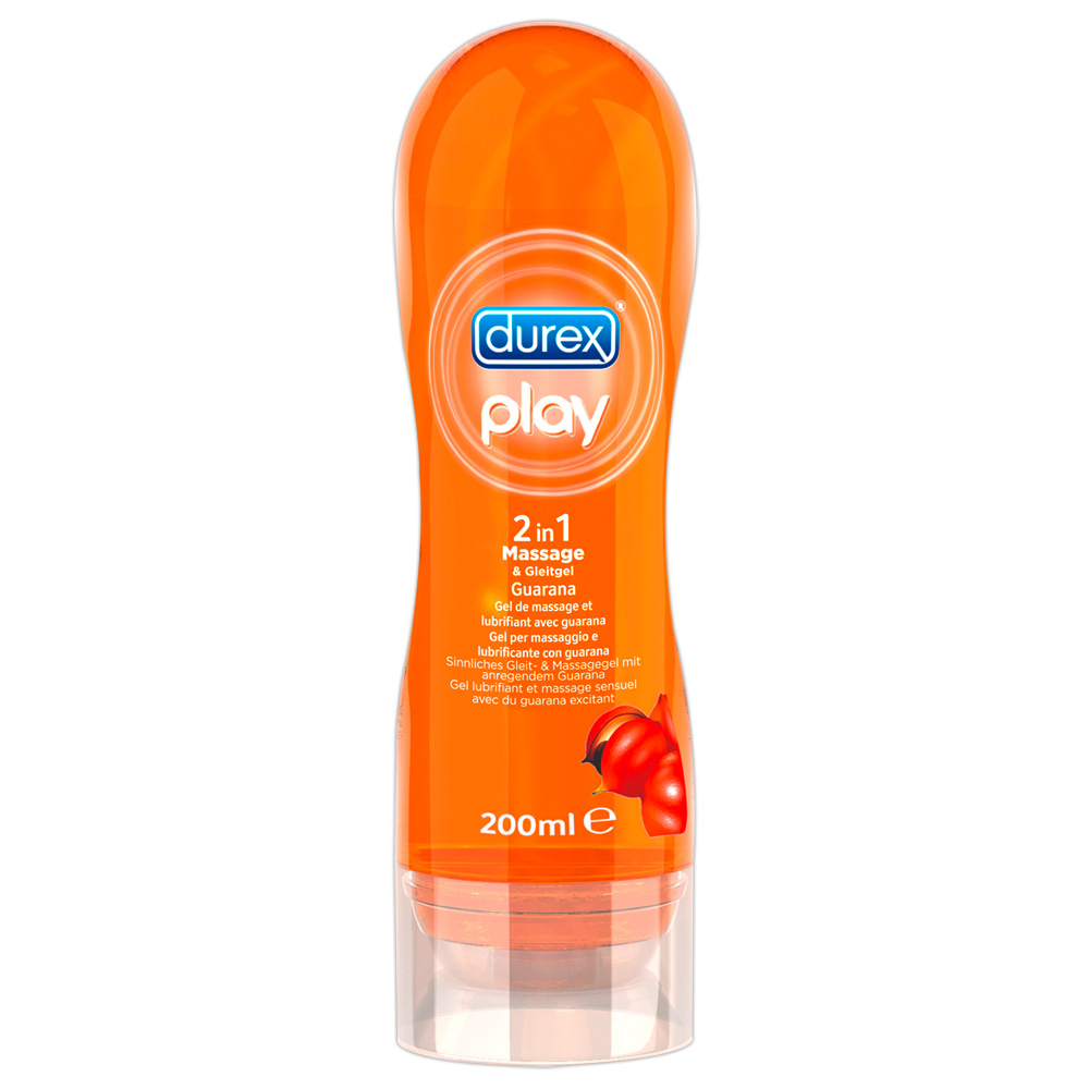 Durex Play 2in1 Massage Guarana 200 ml Gel de Masaj și Lubrifiant - imagine 5