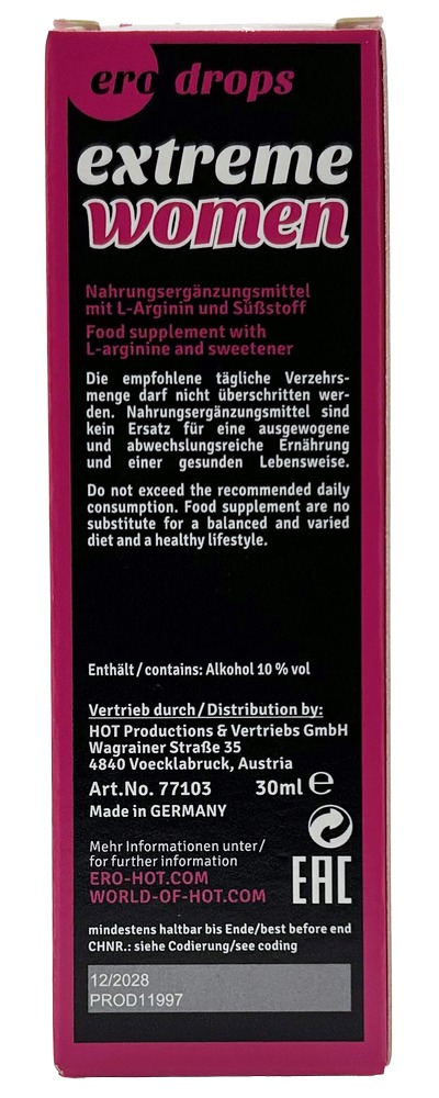 Spanish Fly Extreme Women 30 ml Supliment Alimentar pentru Femei - imagine 8