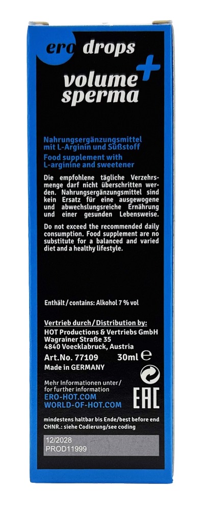 Volume Sperma+ Men 30 ml Supliment Alimentar pentru Bărbați - imagine 8
