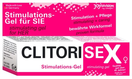 CLITORISEX Gel Stimulator pentru Clitoris pe Bază de Apă, 25 ml